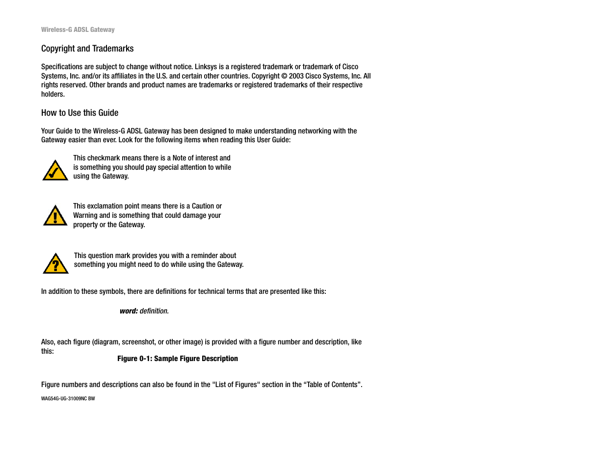 Linksys WAG54G User Manual | Page 2 / 95