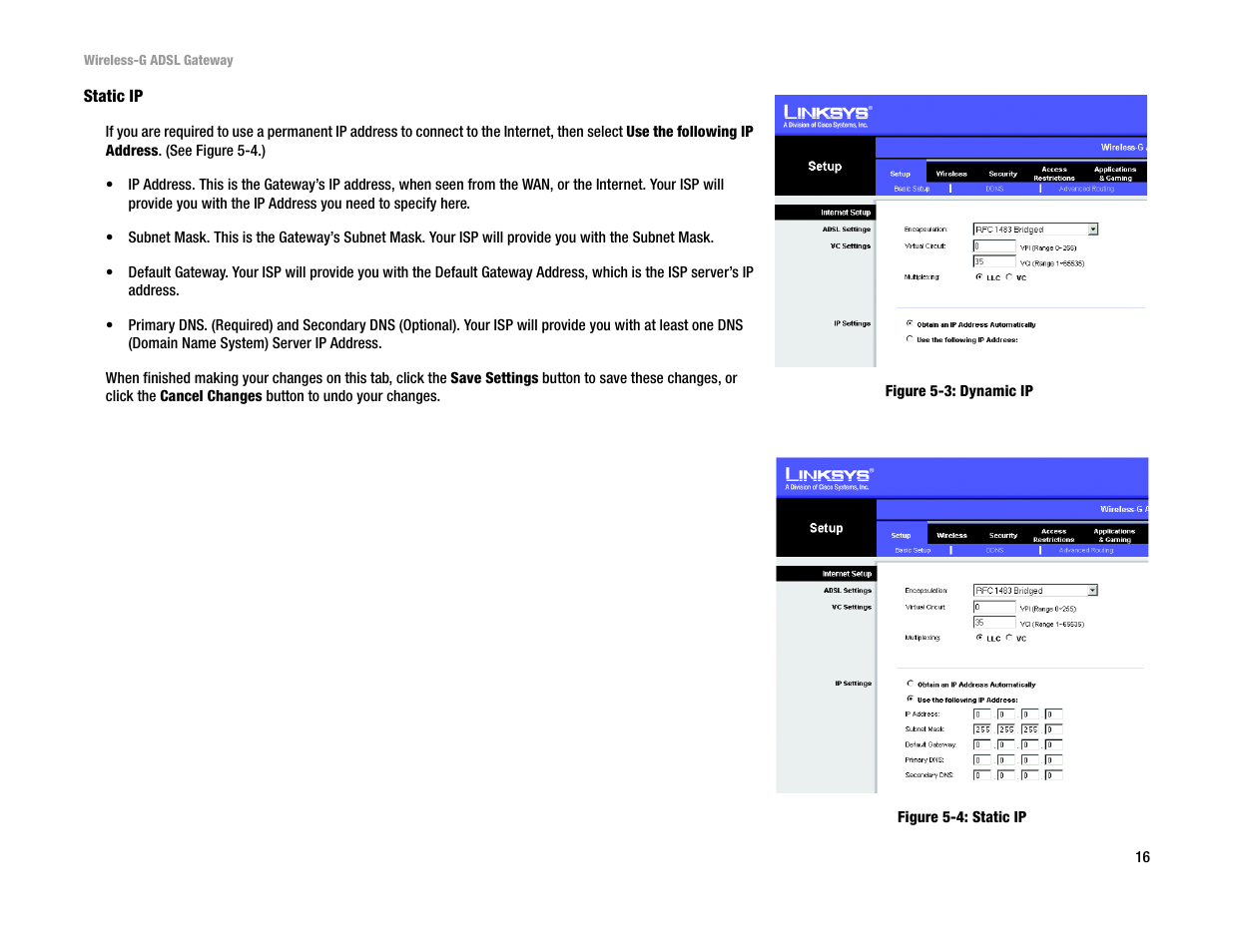 Linksys WAG54G User Manual | Page 23 / 95