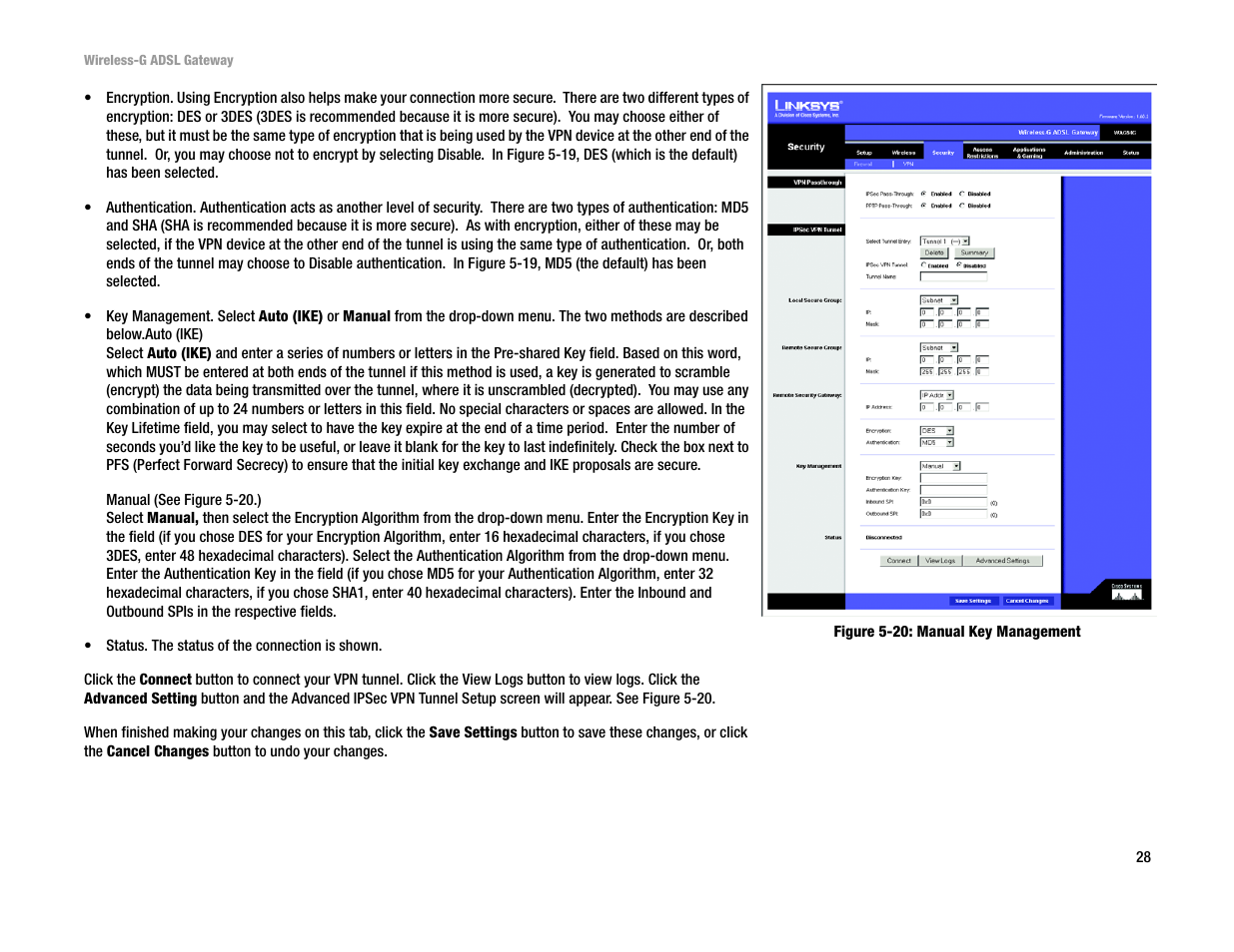 Linksys WAG54G User Manual | Page 35 / 95
