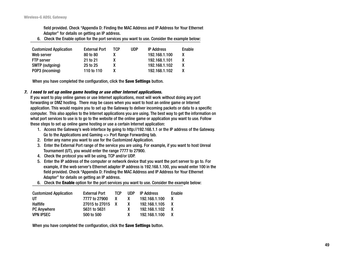Linksys WAG54G User Manual | Page 56 / 95