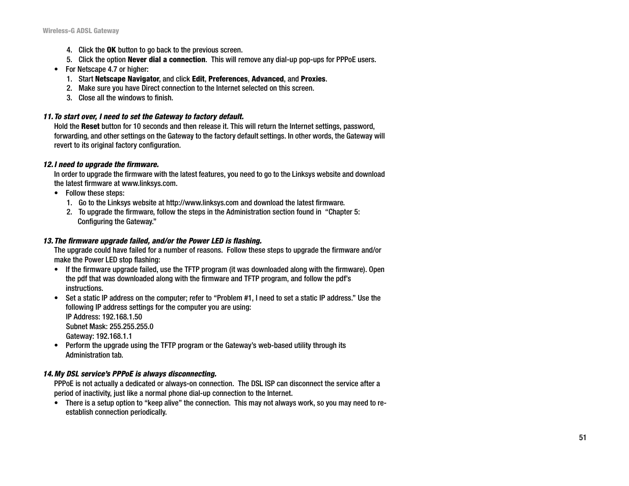 Linksys WAG54G User Manual | Page 58 / 95