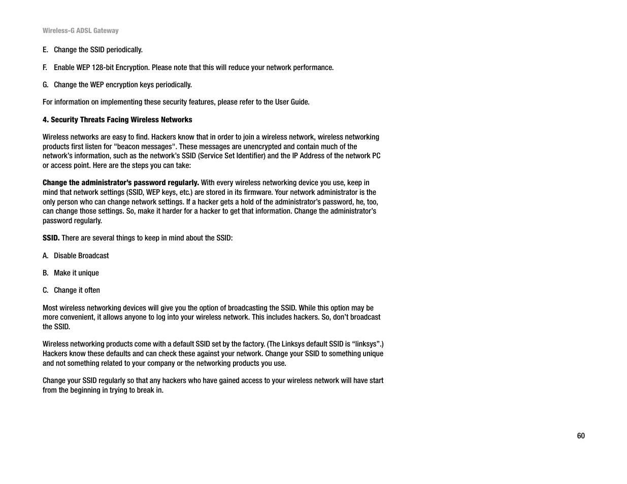 Linksys WAG54G User Manual | Page 67 / 95