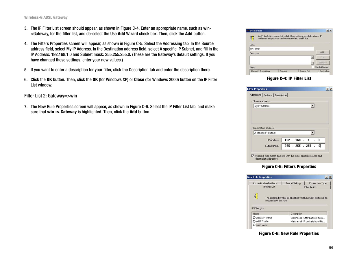 Linksys WAG54G User Manual | Page 71 / 95