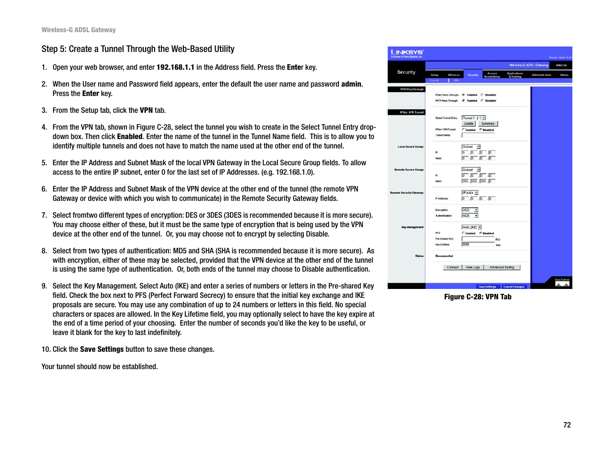 Linksys WAG54G User Manual | Page 79 / 95