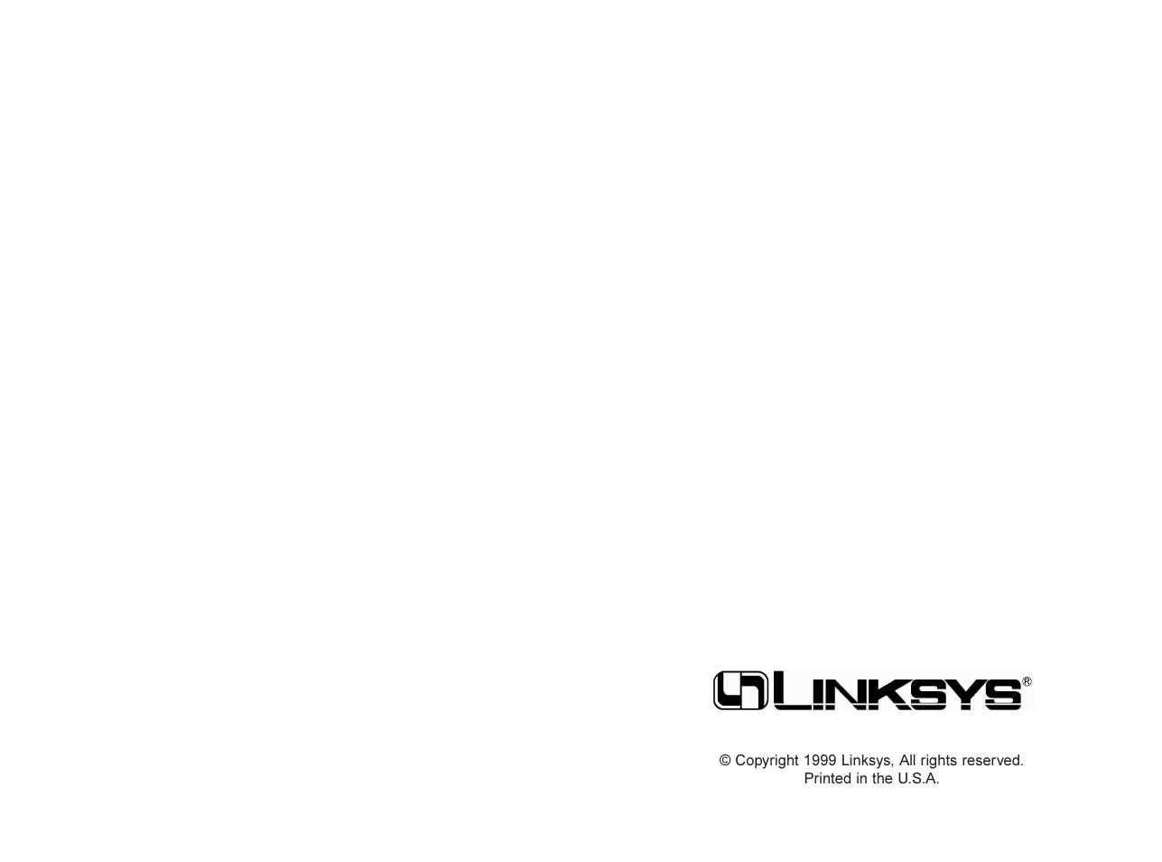 Linksys 10/100 User Manual | Page 49 / 49