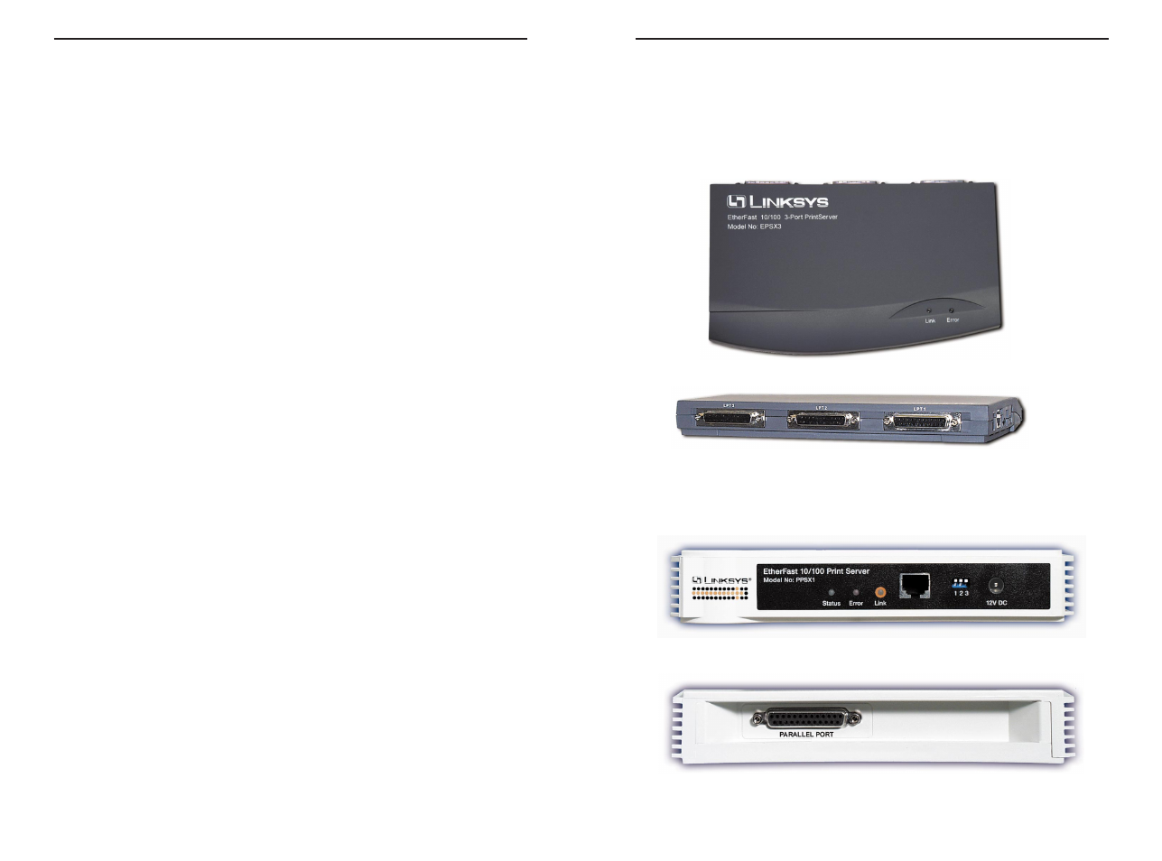 Linksys 10/100 User Manual | Page 5 / 49