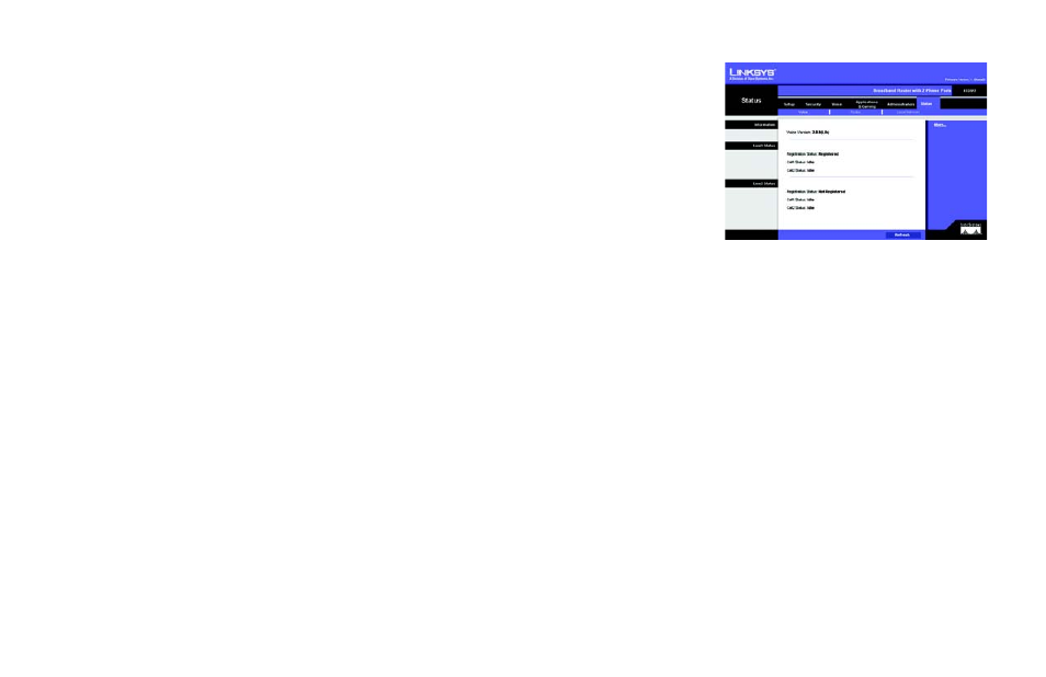 The status tab - router, Figure 5-31: status tab - router | Linksys RT31P2 User Manual | Page 51 / 90