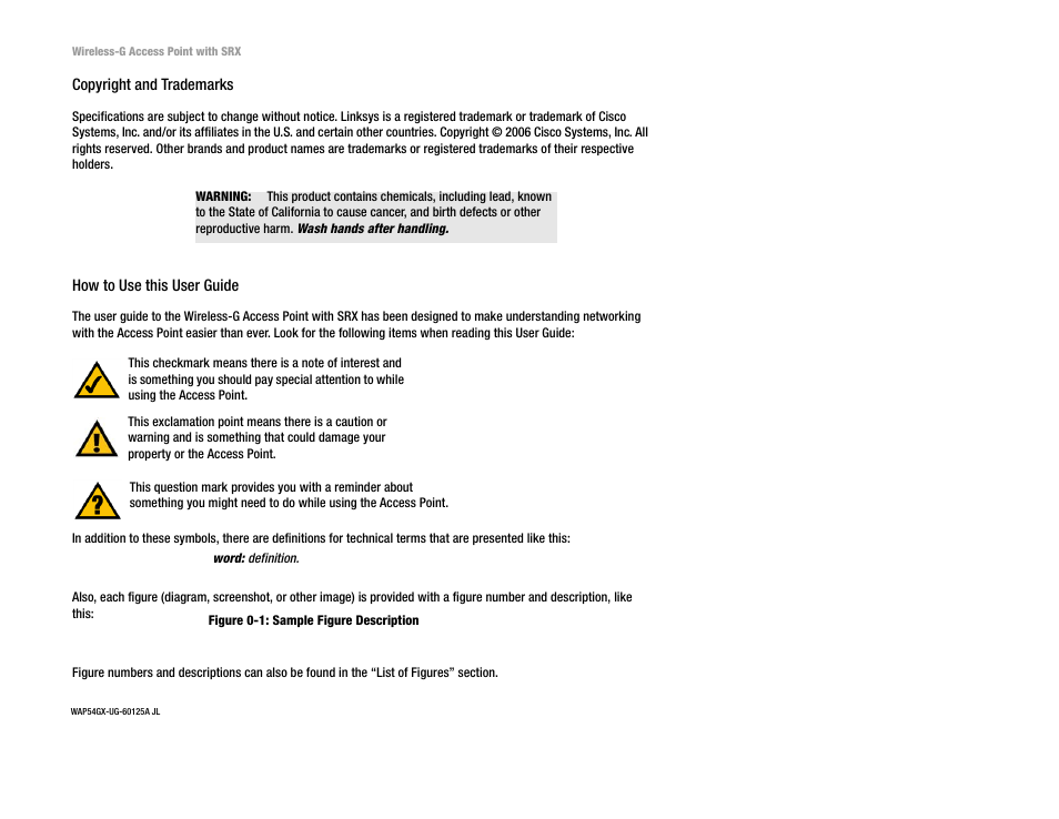 Linksys WAP54GX User Manual | Page 2 / 64