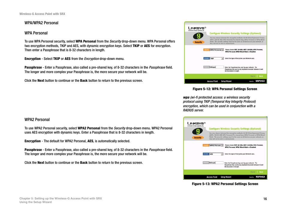 Linksys WAP54GX User Manual | Page 22 / 64