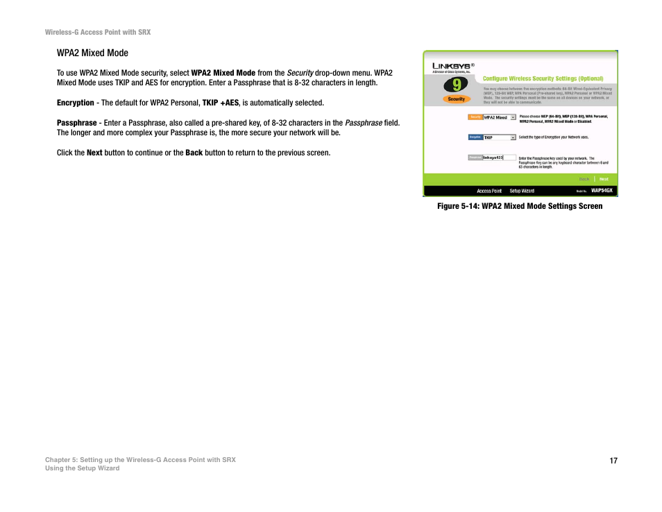 Linksys WAP54GX User Manual | Page 23 / 64