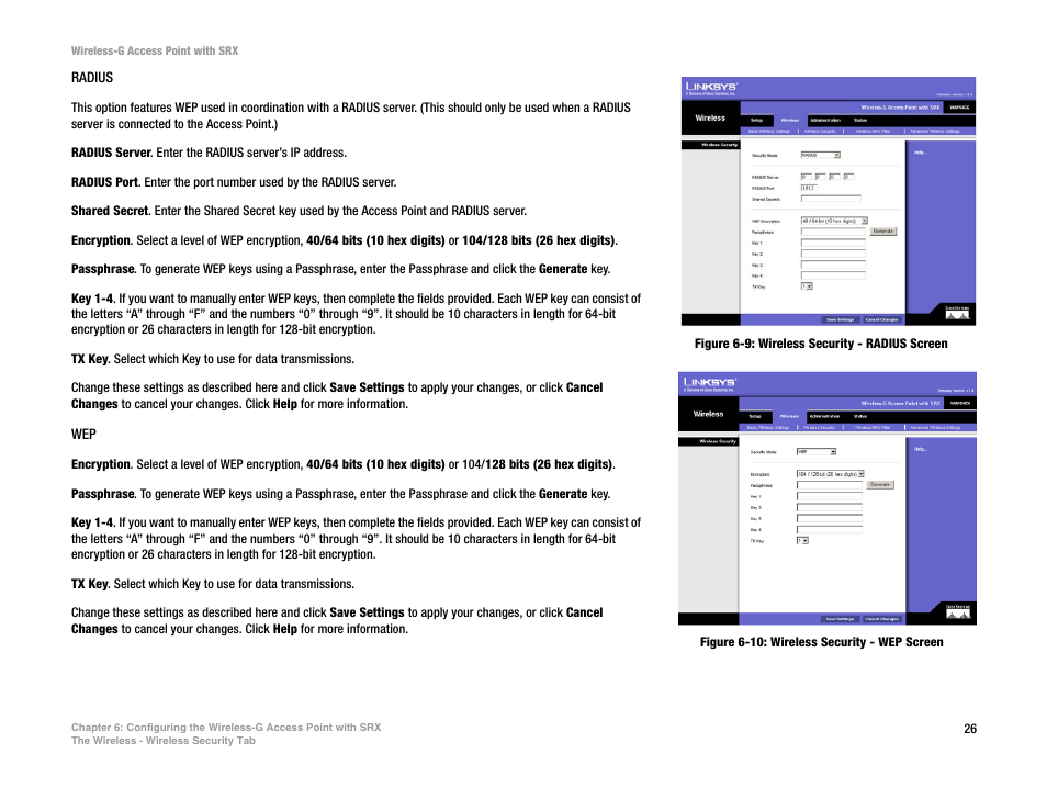 Linksys WAP54GX User Manual | Page 32 / 64