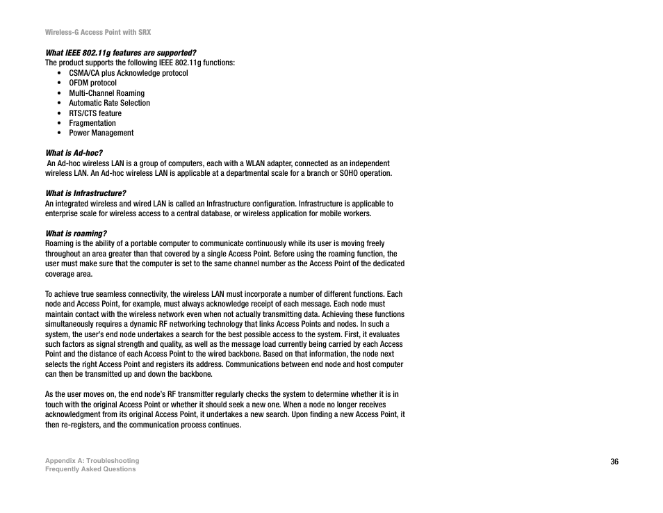 Linksys WAP54GX User Manual | Page 42 / 64