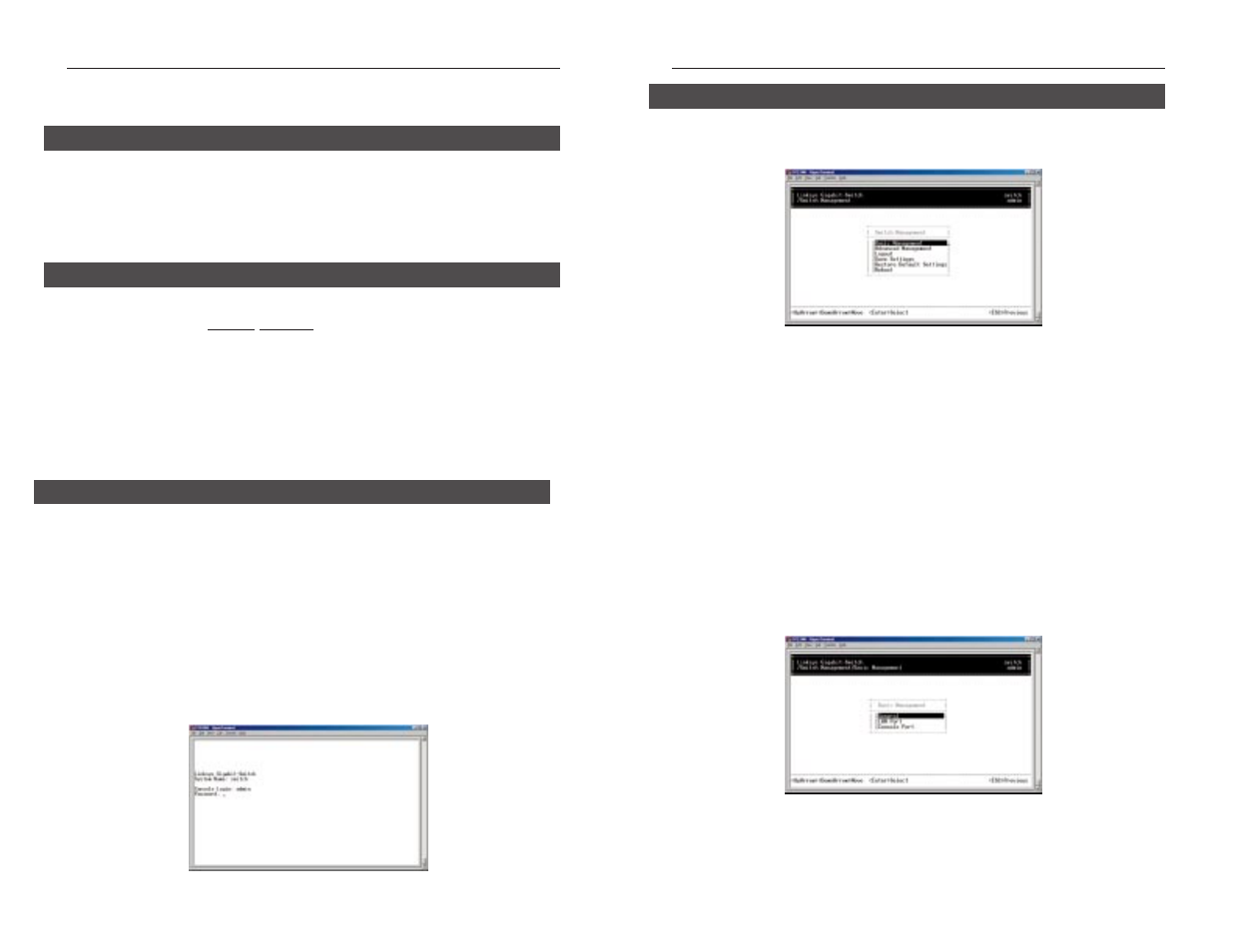 Configuring the gigaswitch | Linksys EG24M User Manual | Page 9 / 46
