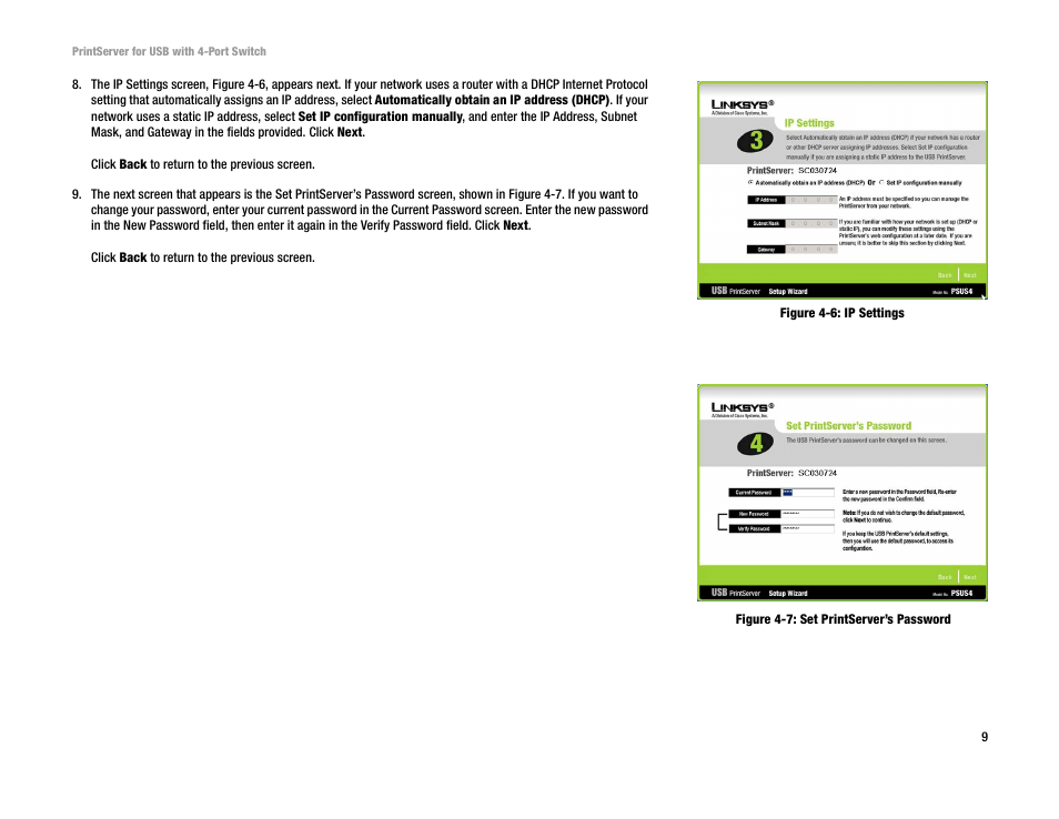 Linksys PSUS4 User Manual | Page 16 / 58