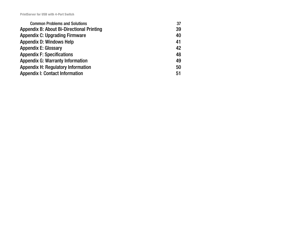 Linksys PSUS4 User Manual | Page 4 / 58