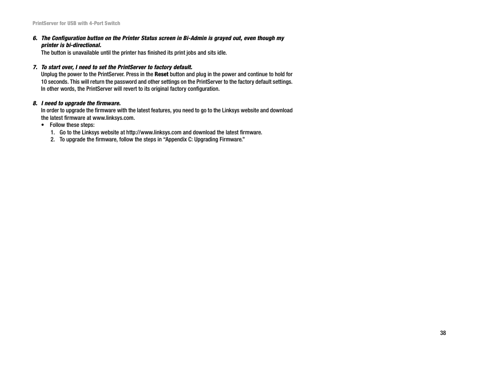Linksys PSUS4 User Manual | Page 45 / 58