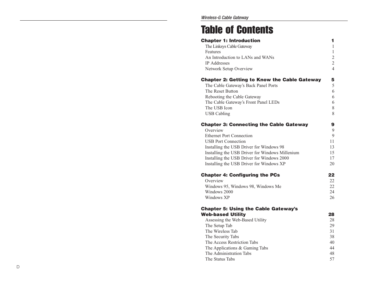 Linksys WCG200 User Manual | Page 3 / 47