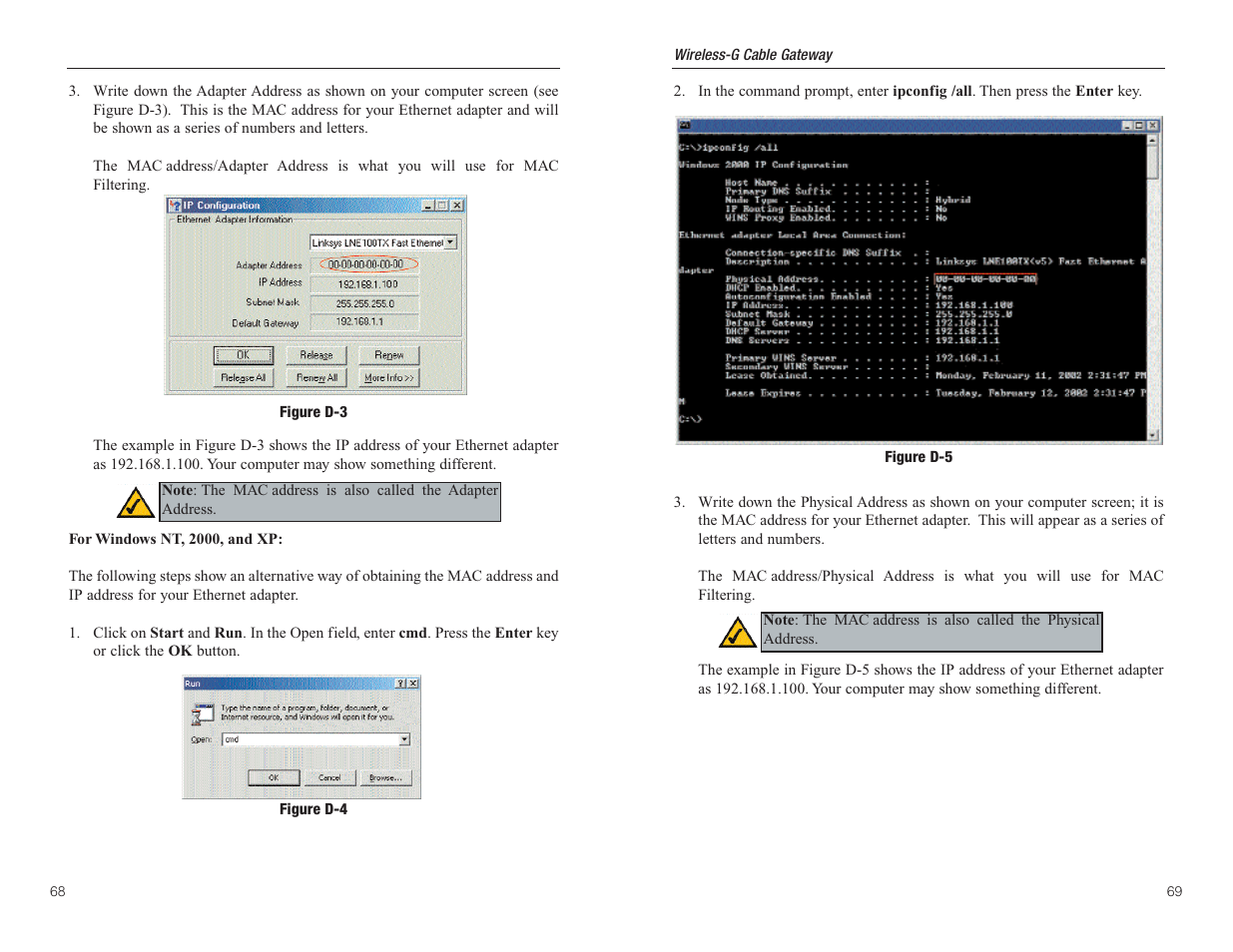 Linksys WCG200 User Manual | Page 38 / 47