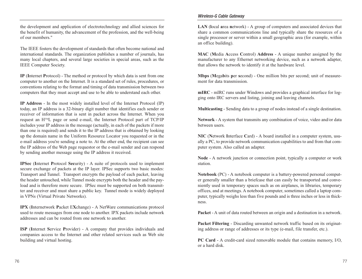 Linksys WCG200 User Manual | Page 42 / 47