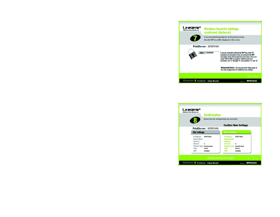 Linksys WPS54GU2 User Manual | Page 18 / 76