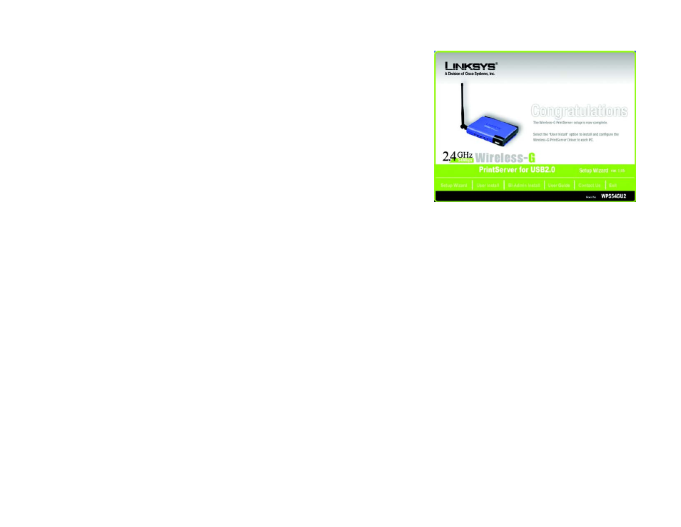 Linksys WPS54GU2 User Manual | Page 19 / 76