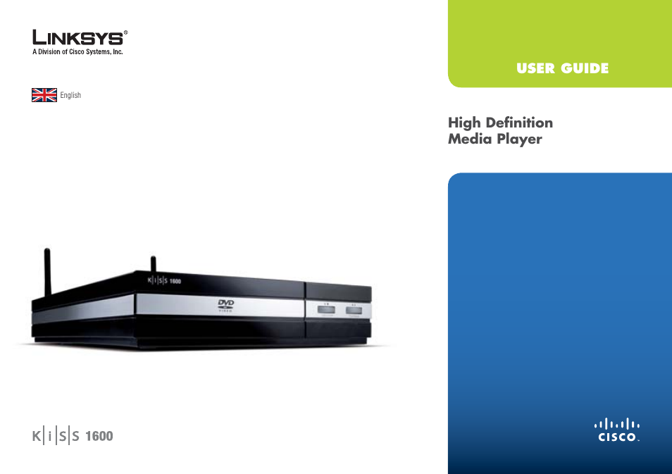 Linksys KiSS 1600 User Manual | 22 pages