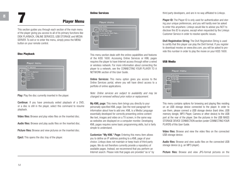 Linksys KiSS 1600 User Manual | Page 12 / 22