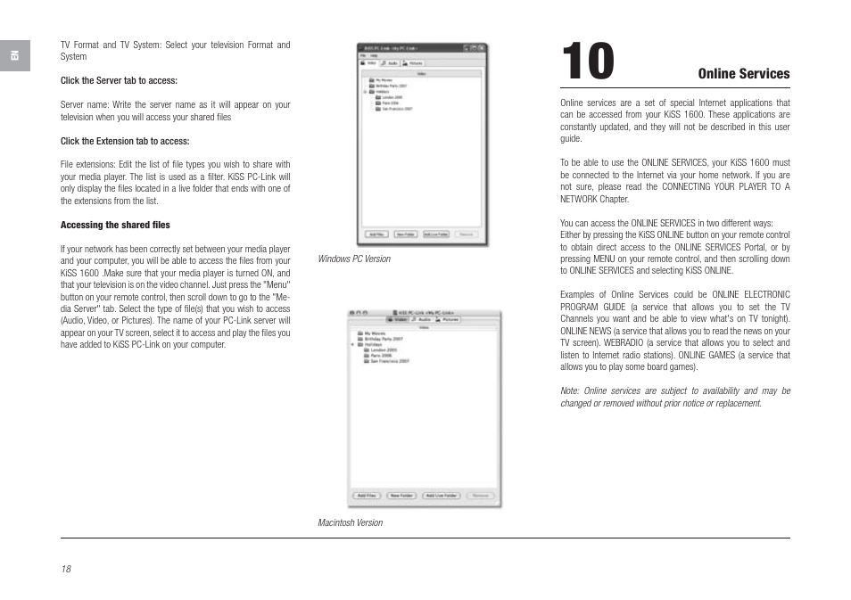 Linksys KiSS 1600 User Manual | Page 16 / 22