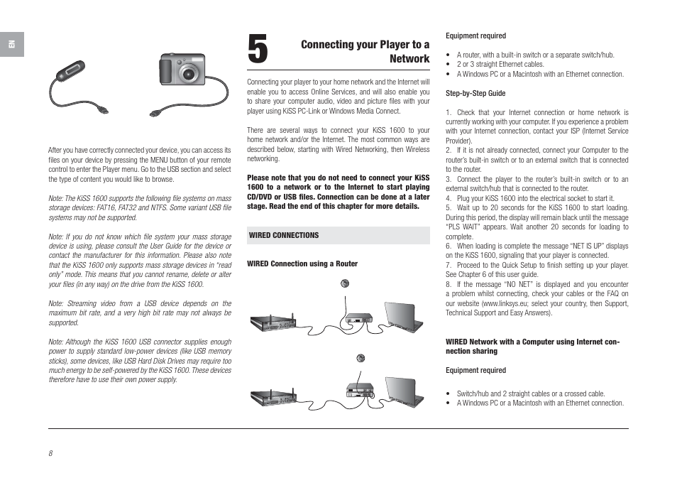 Linksys KiSS 1600 User Manual | Page 6 / 22