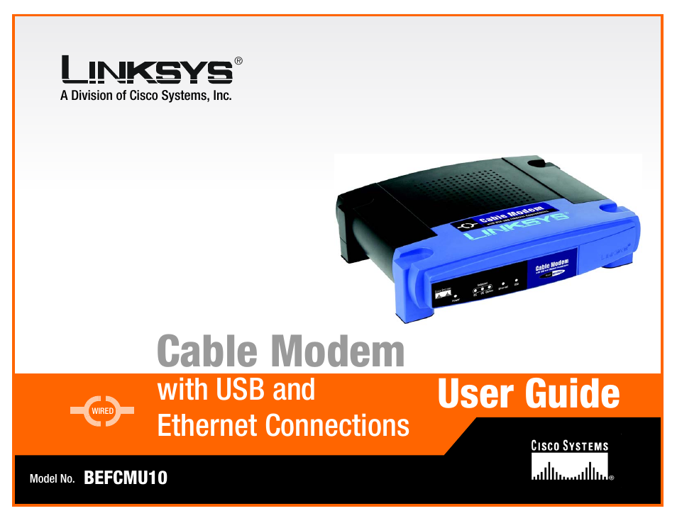 Linksys BEFCMU10 User Manual | 30 pages