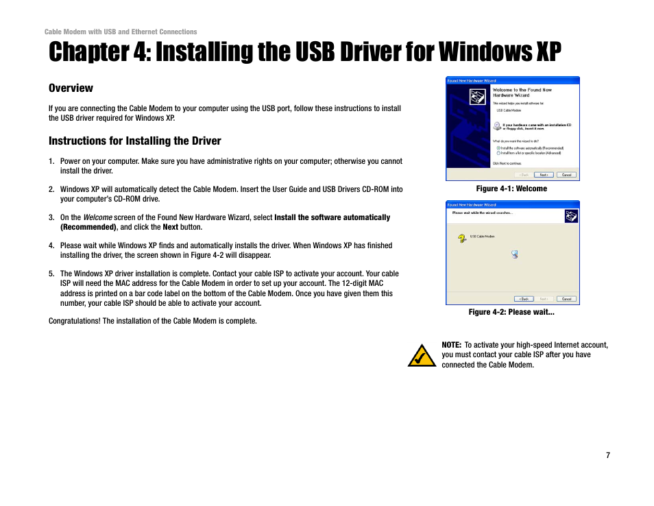 Overview, Instructions for installing the driver | Linksys BEFCMU10 User Manual | Page 11 / 30