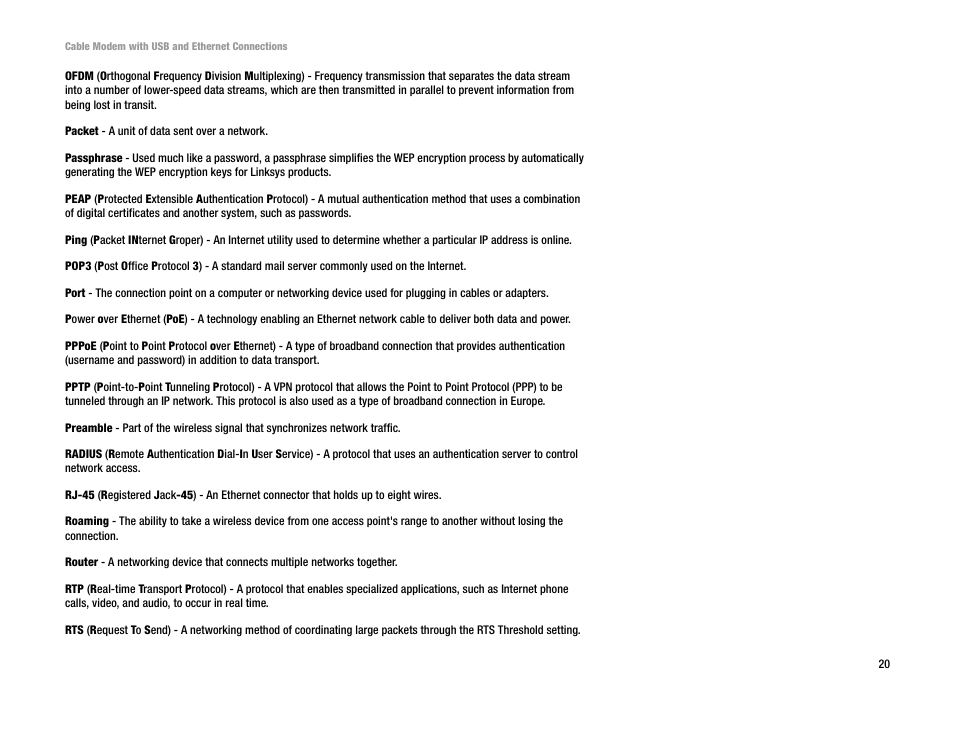Linksys BEFCMU10 User Manual | Page 24 / 30