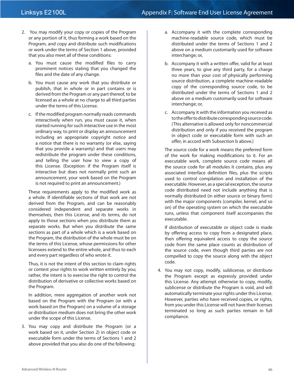 Linksys E2100L User Manual | Page 69 / 78
