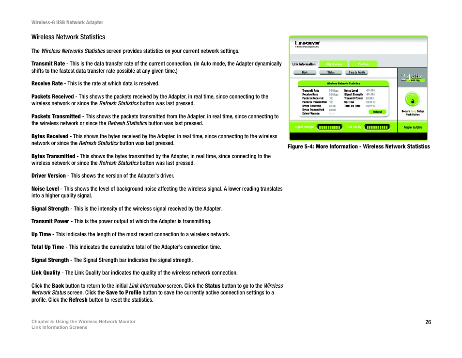Linksys WUSB54G User Manual | Page 33 / 76