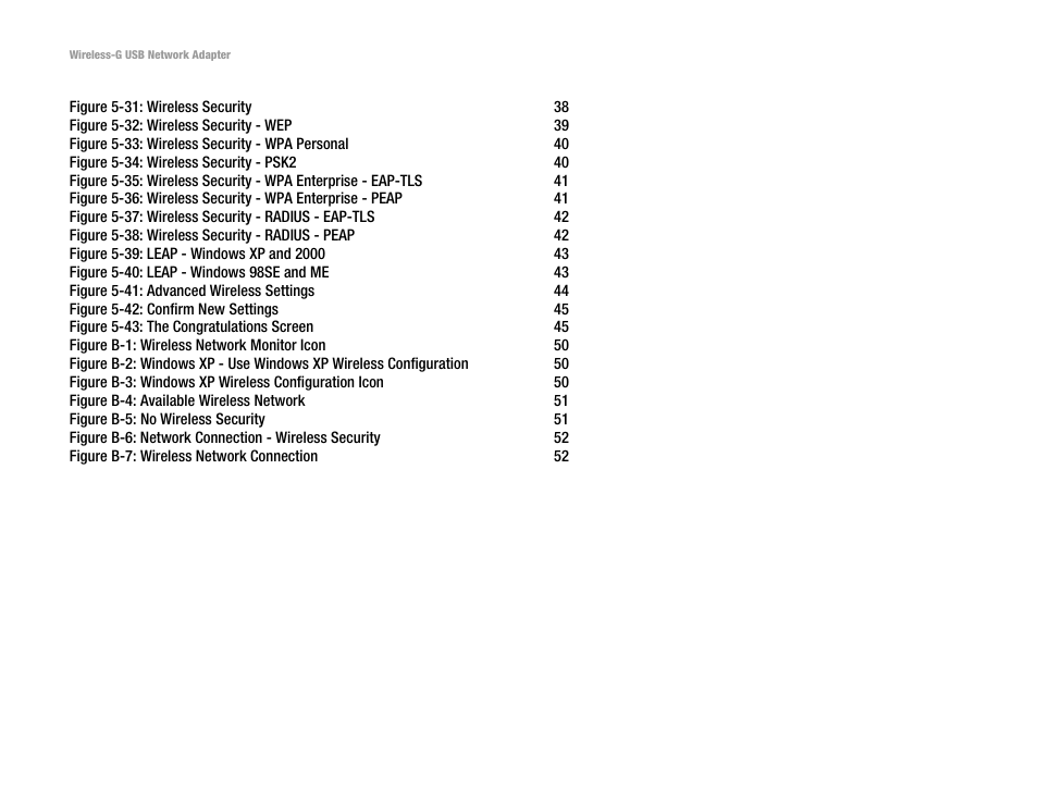 Linksys WUSB54G User Manual | Page 7 / 76