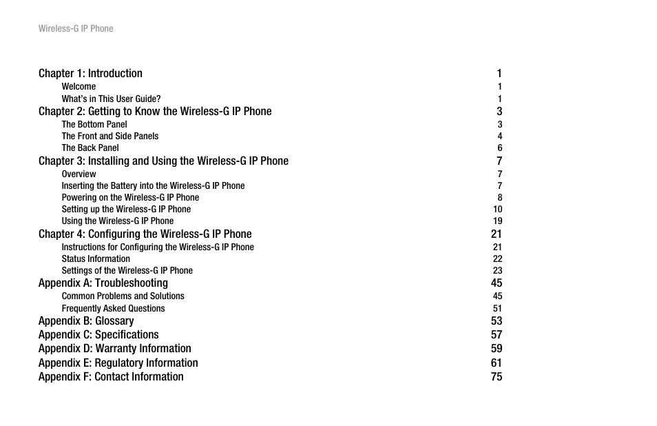 Linksys WIP330 User Manual | Page 4 / 87
