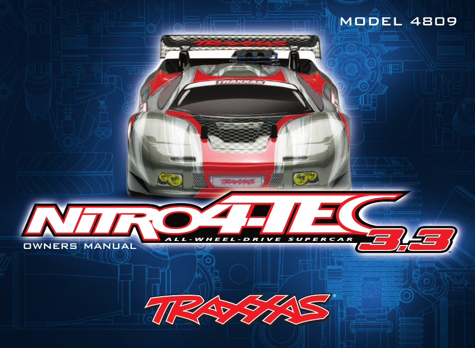 LeapFrog Nitro 4-Tec 3.3TM all-wheel-drive 4809 User Manual | 44 pages