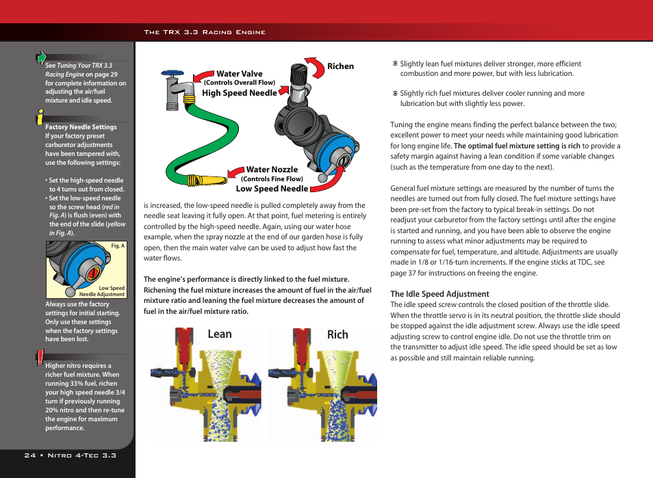 Lean rich | LeapFrog Nitro 4-Tec 3.3TM all-wheel-drive 4809 User Manual | Page 24 / 44