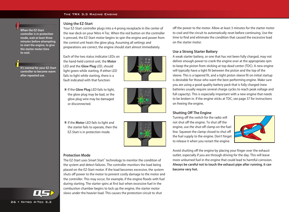 LeapFrog Nitro 4-Tec 3.3TM all-wheel-drive 4809 User Manual | Page 26 / 44