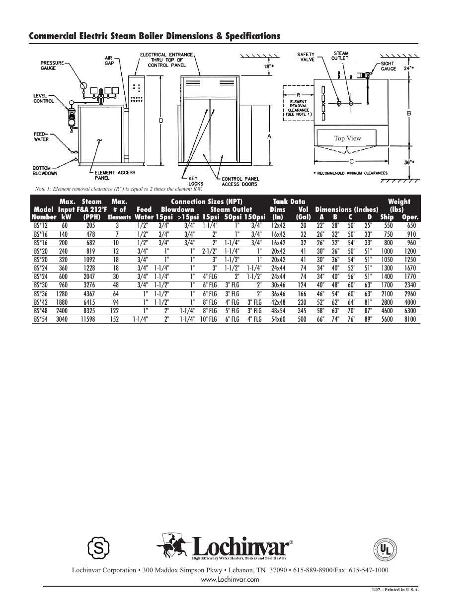 Lochinvar EBS-SUB-02 User Manual | Page 2 / 2