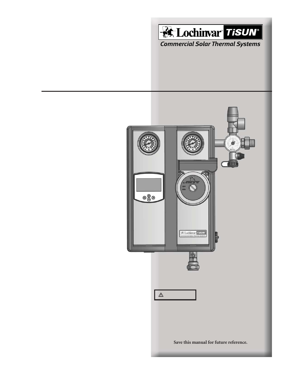 Lochinvar TISUN SPS0500 User Manual | 16 pages