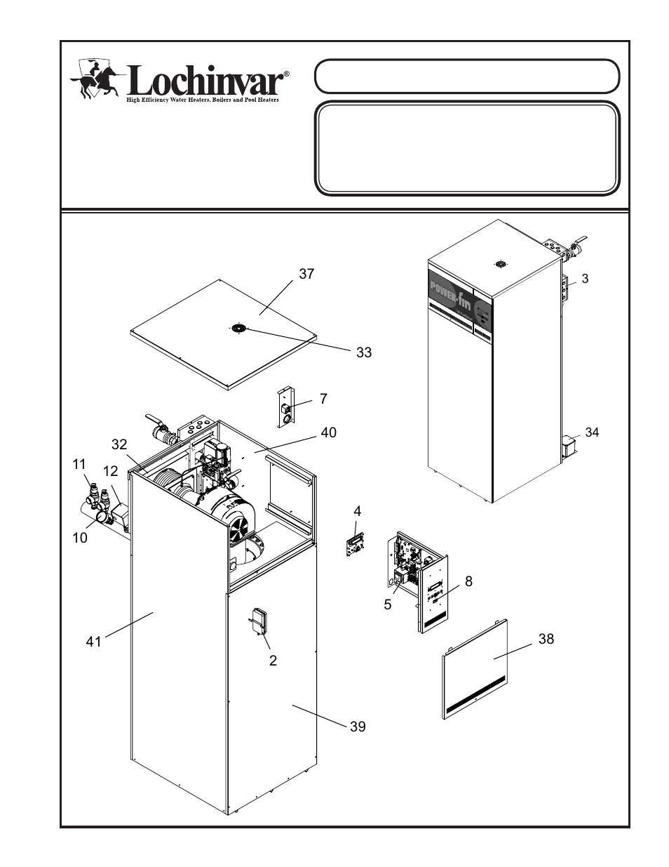 Lochinvar POWER-FIN PB/PF 1701 User Manual | 4 pages