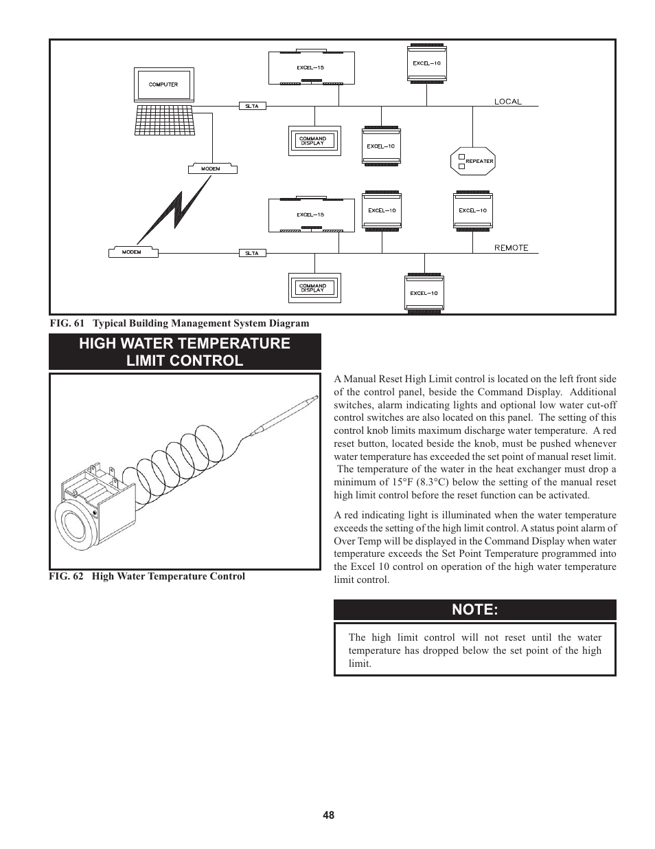 High water temperature limit control | Lochinvar 000 through 2 User Manual | Page 48 / 80