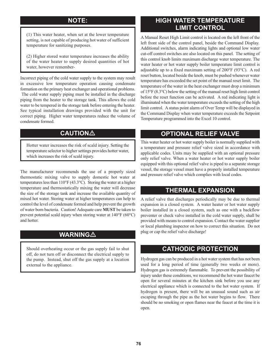 Lochinvar 000 through 2 User Manual | Page 76 / 80