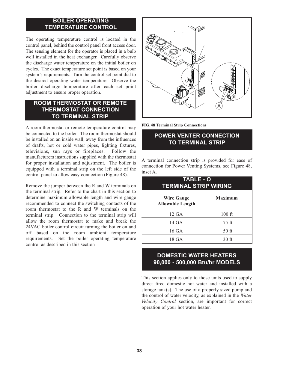 Lochinvar 000 - 500 User Manual | Page 38 / 52