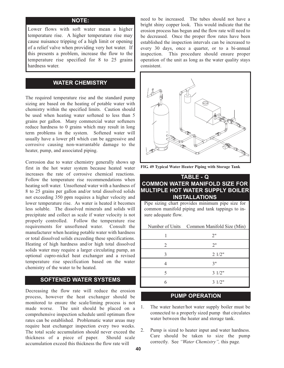 Lochinvar 000 - 500 User Manual | Page 40 / 52