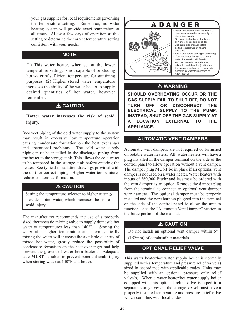 Lochinvar 000 - 500 User Manual | Page 42 / 52