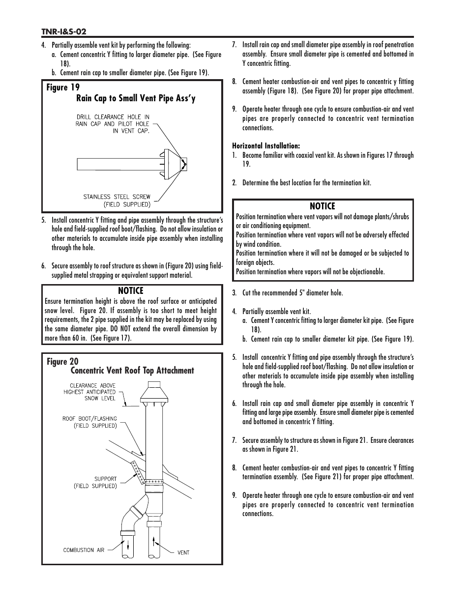 Lochinvar TNR-I&S-02 User Manual | Page 12 / 20