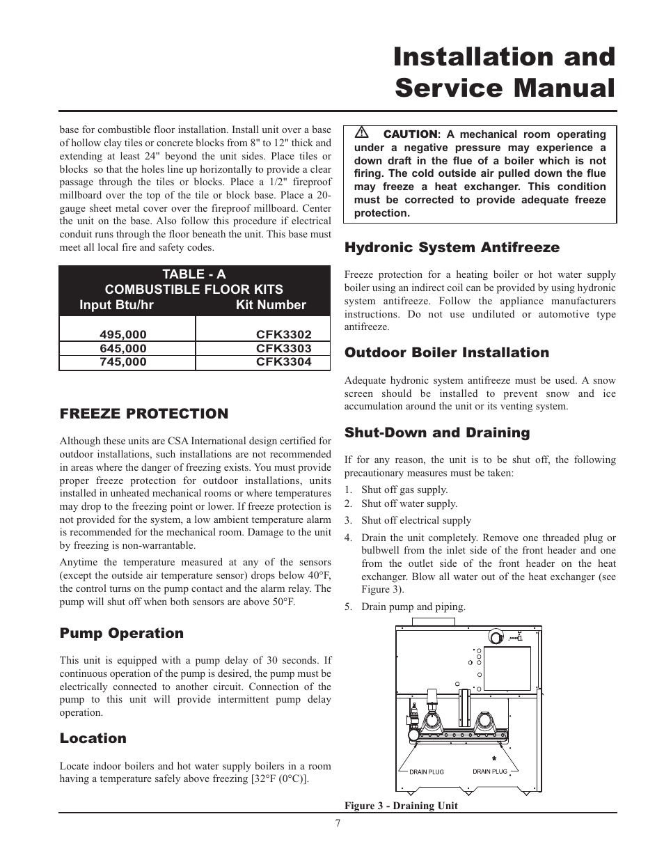 Installation and service manual | Lochinvar 000 - 2 User Manual | Page 7 / 52