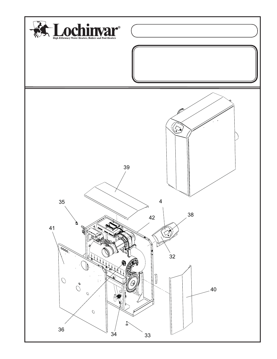 Lochinvar Heating Boilers KB 400 thru 801 User Manual | 4 pages